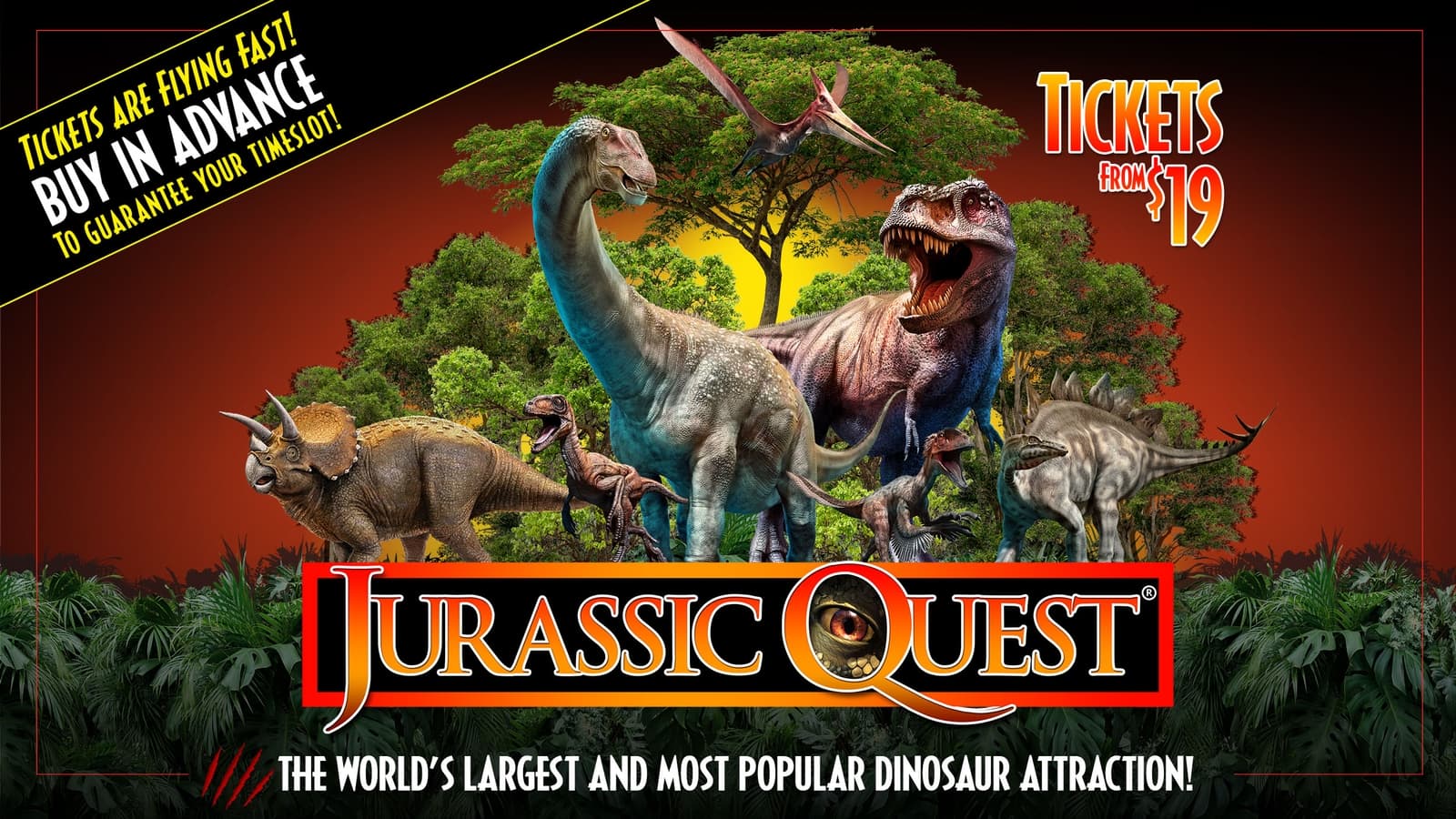 Jurassic Quest A Dinosaur Park, Dinosaur Museum and Dinosaur World